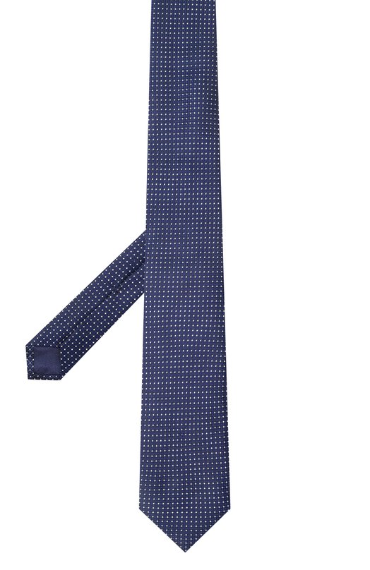 Шелковый галстук Zilli CRAV02M0600VP0I00 Синий  CRAV02M0600VP0I00 Фото 3