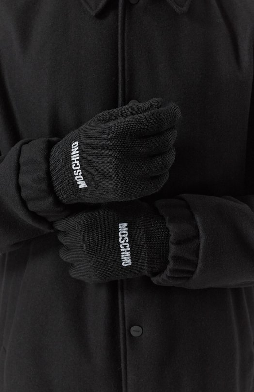 Перчатки Moschino 65444/M3326 Чёрный  65444/M3326 Фото 2
