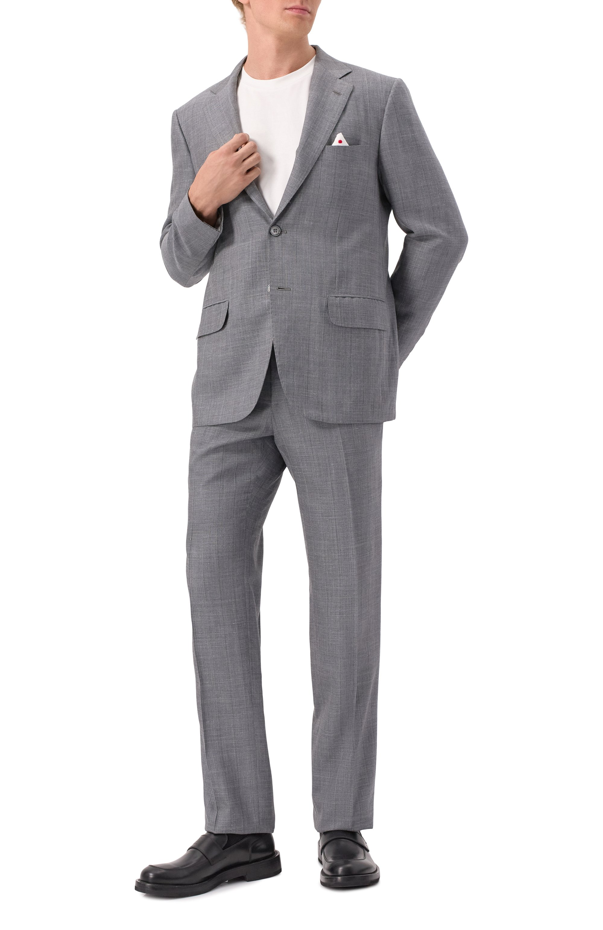 Костюм из кашемира и шелка KITON, арт. UA81K0600E15, фото 2