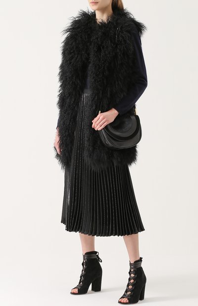 Удлиненный жилет из меха овчины POLO RALPH LAUREN, арт. V32/XZ4CG/XY2LY, фото 2