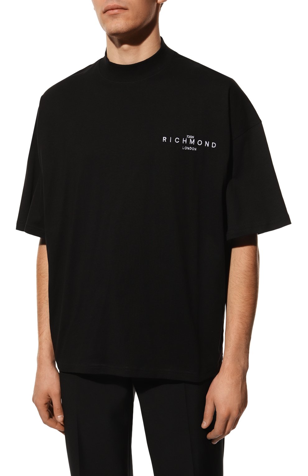 Хлопковая футболка JOHN RICHMOND, арт. RMA22093TS, фото 3