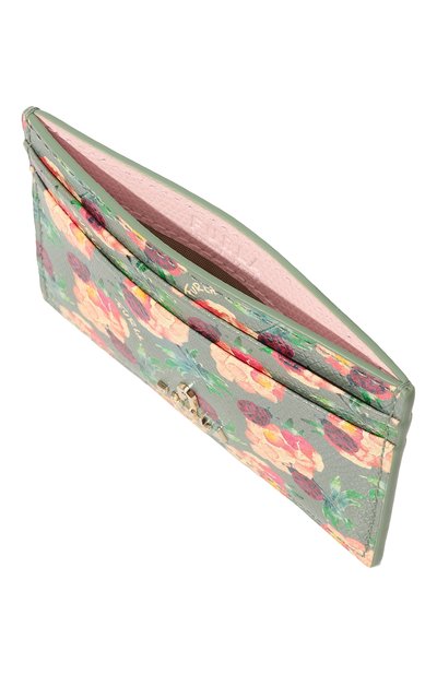 Кожаный футляр для кредитных карт FURLA зеленого цвета по цене 7000 руб., арт. WP00305/BX1740, фото 3 Кожаный футляр для кредитных карт FURLA, арт. WP00305/BX1740, фото 3