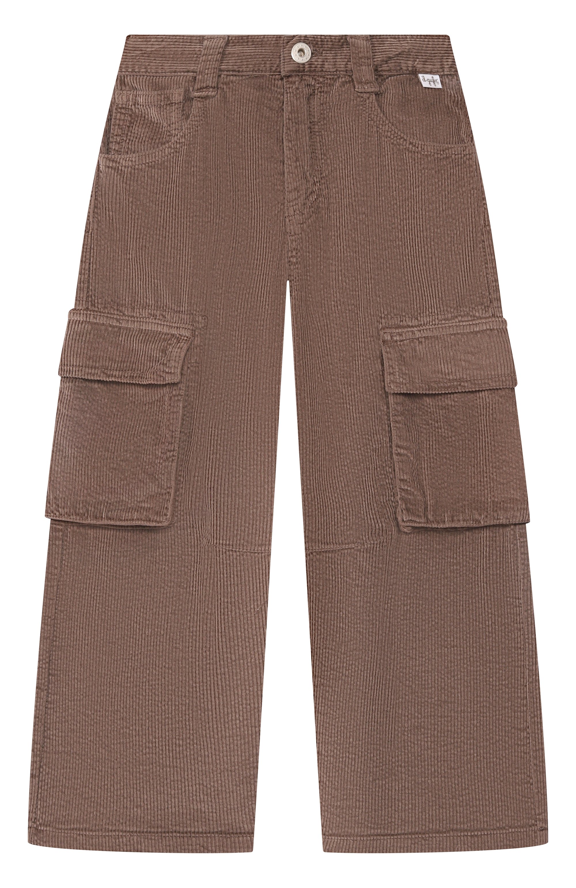 Вельветовые брюки-карго IL GUFO, арт. A25GPL0018V6021_002, фото 1