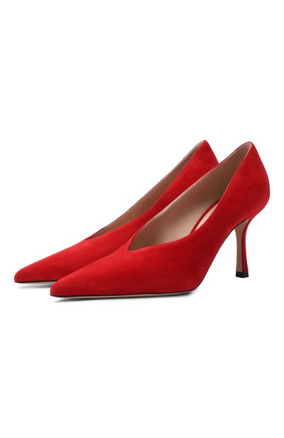 Женские замшевые туфли nina 80 CASADEI, арт. 1F070C0801/CAM0S