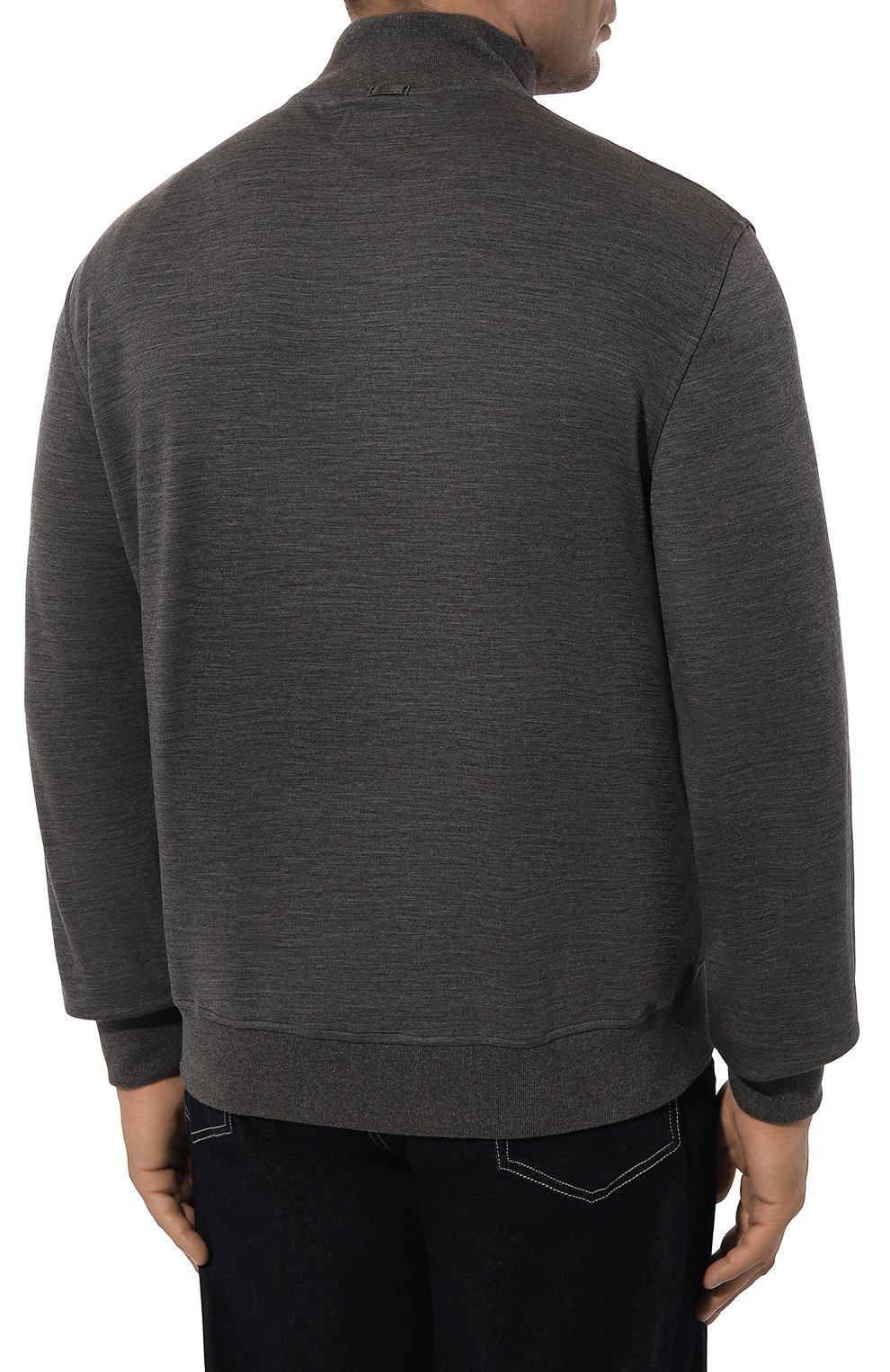 Шерстяная толстовка CAPOBIANCO, арт. 17M453.BT00./58, фото 4