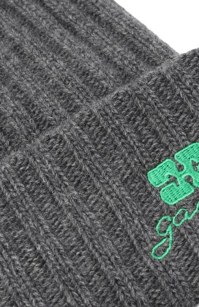 Шапка из шерсти и вискозы GANNI, арт. A6928, фото 3