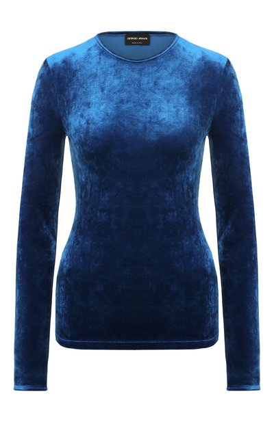 Женский бархатный топ GIORGIO ARMANI, арт. 6DAM74/AJZXZ