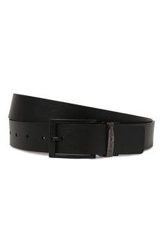 Мужской комплект из портмоне и двустороннего ремня EMPORIO ARMANI черного цвета, арт. Y4R538/YQ12V | Фото 7 (Нос: Не проставлено; Материал: Натуральная кожа)