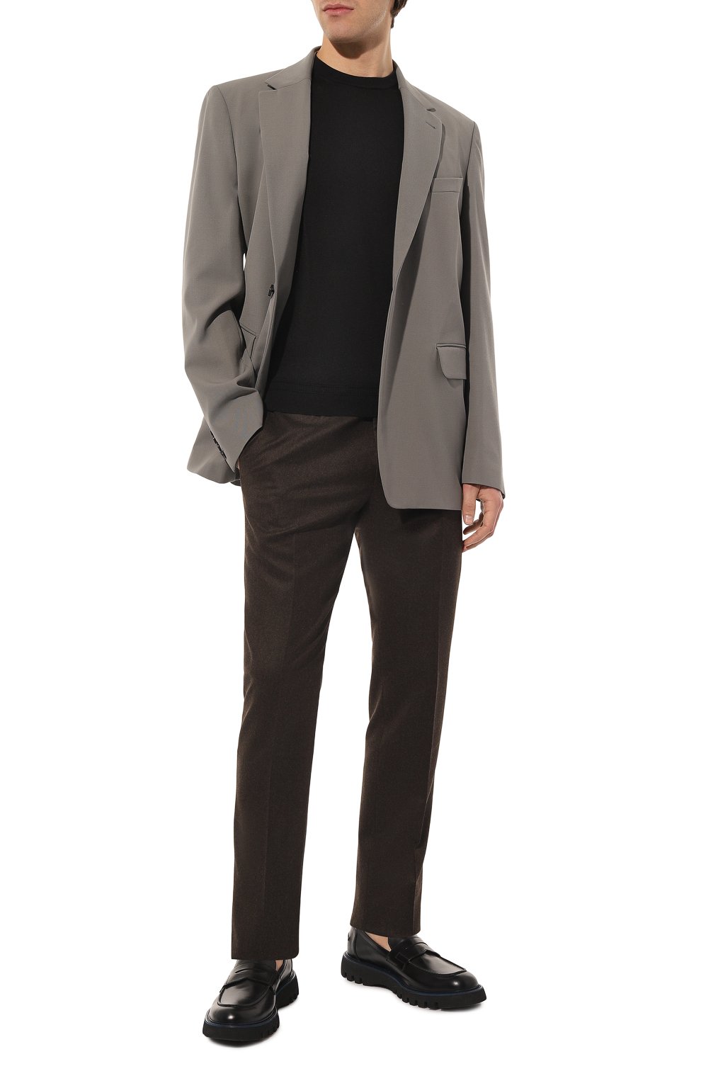 Шелковый джемпер STEFANO RICCI черного цвета по цене 93650 руб., арт. K616215G10/F23101, фото 2 Шелковый джемпер STEFANO RICCI, арт. K616215G10/F23101, фото 2