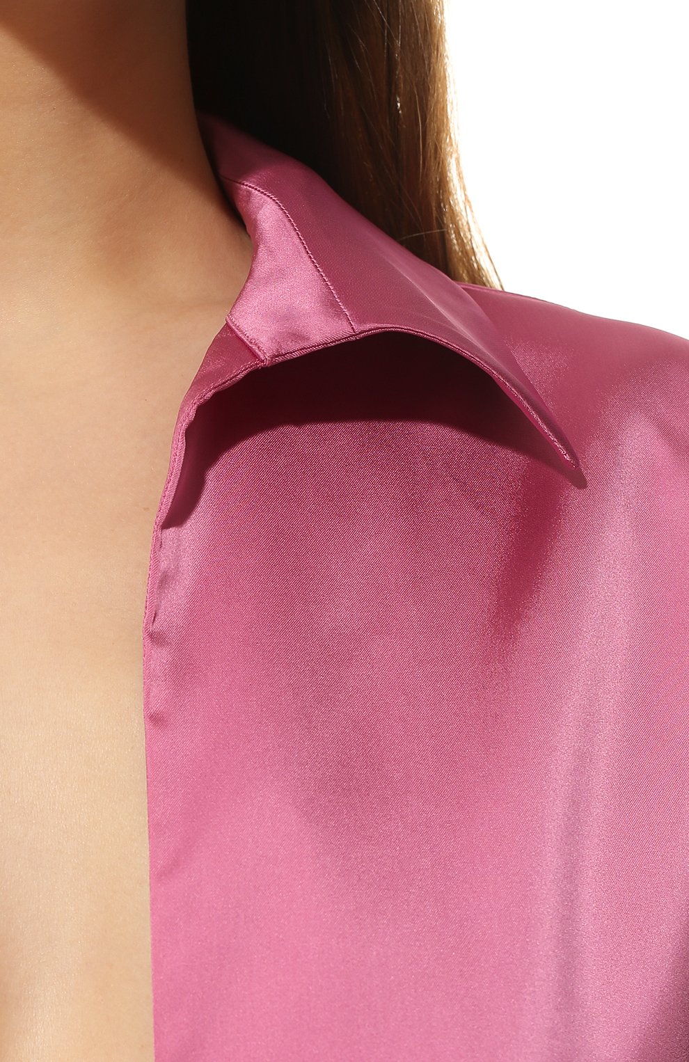 Атласная блузка JACQUEMUS, арт. 213SH103-1000, фото 5