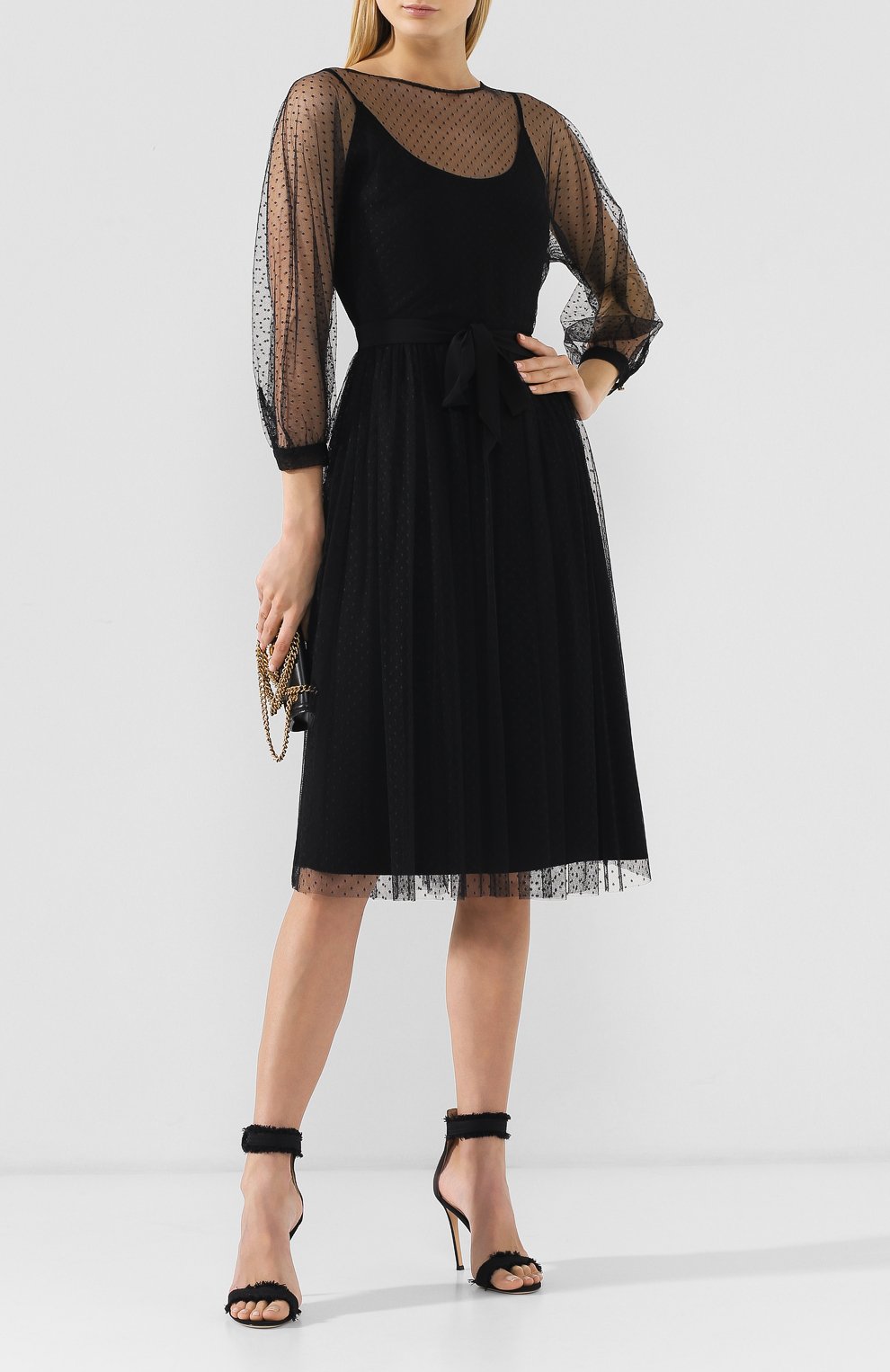 Платье с сеткой TEREKHOV GIRL, арт. 2DE004/0411.900.3/S19, фото 2