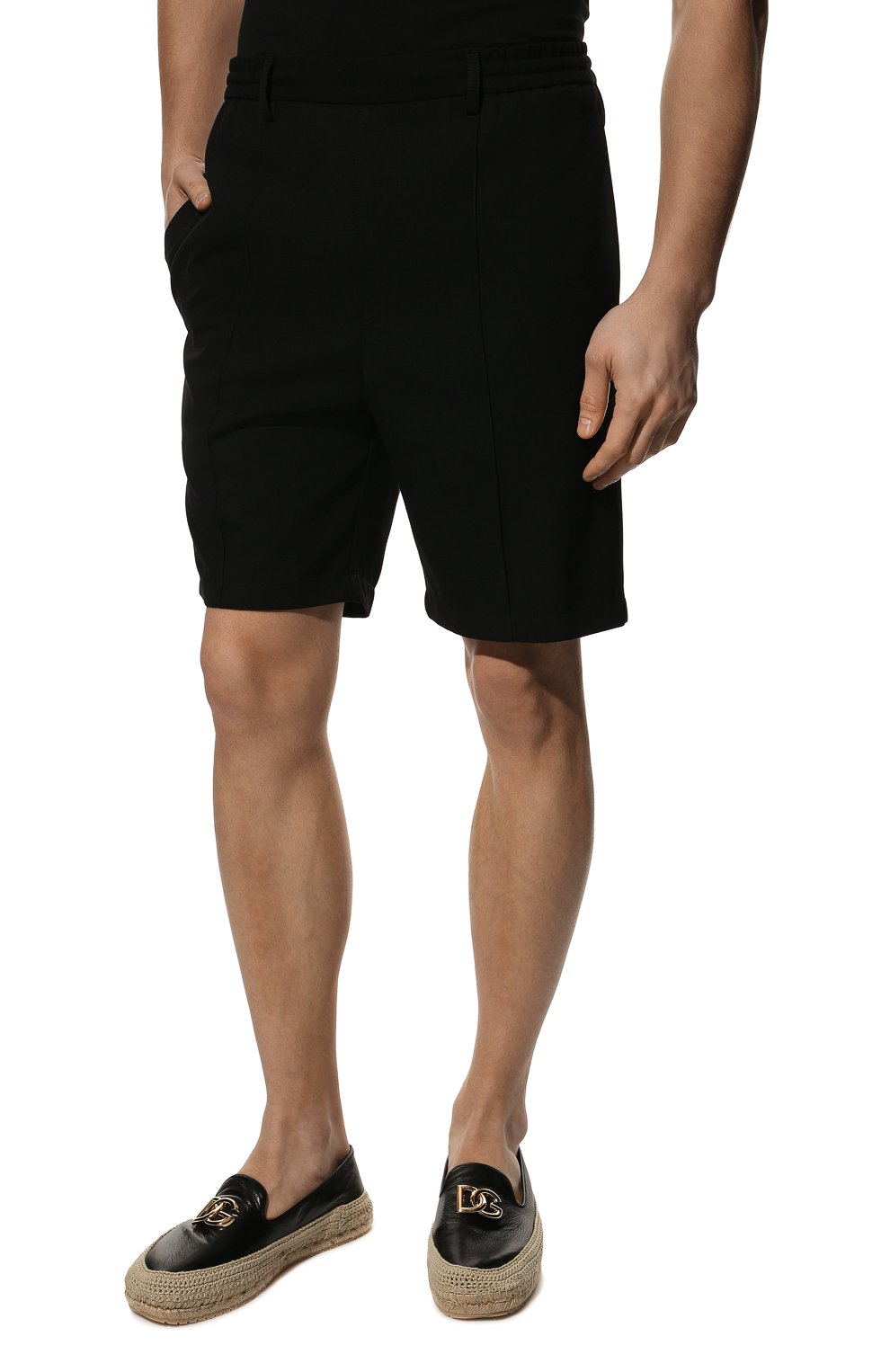 Шорты AMI черного цвета по цене 31850 руб., арт. HS0300.219, фото 3 Шорты AMI, арт. HS0300.219, фото 3