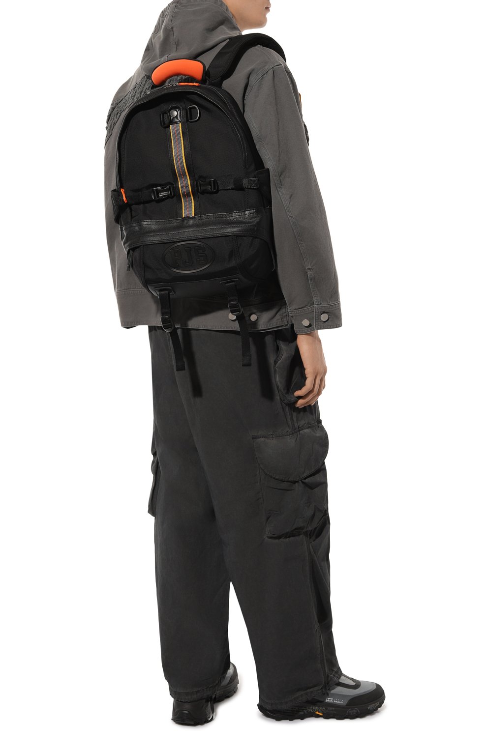 Текстильный рюкзак PARAJUMPERS черного цвета по цене 43350 руб., арт. PAACBA07, фото 7 Текстильный рюкзак PARAJUMPERS, арт. PAACBA07, фото 7