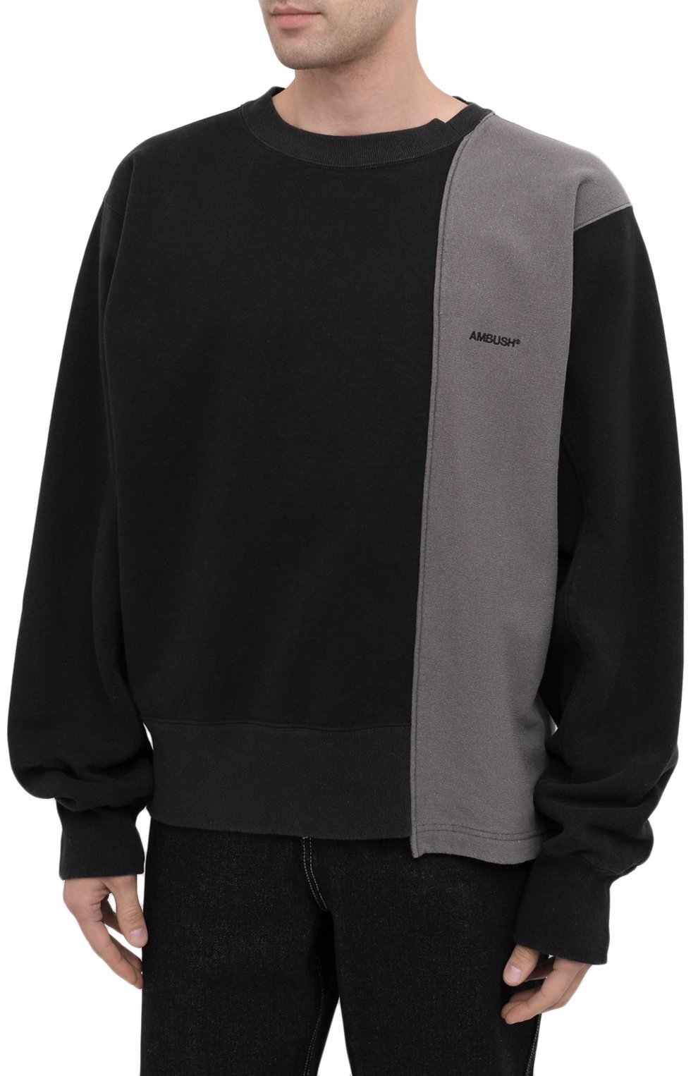Хлопковый свитшот AMBUSH, арт. BMBA003F20FAB001, фото 3