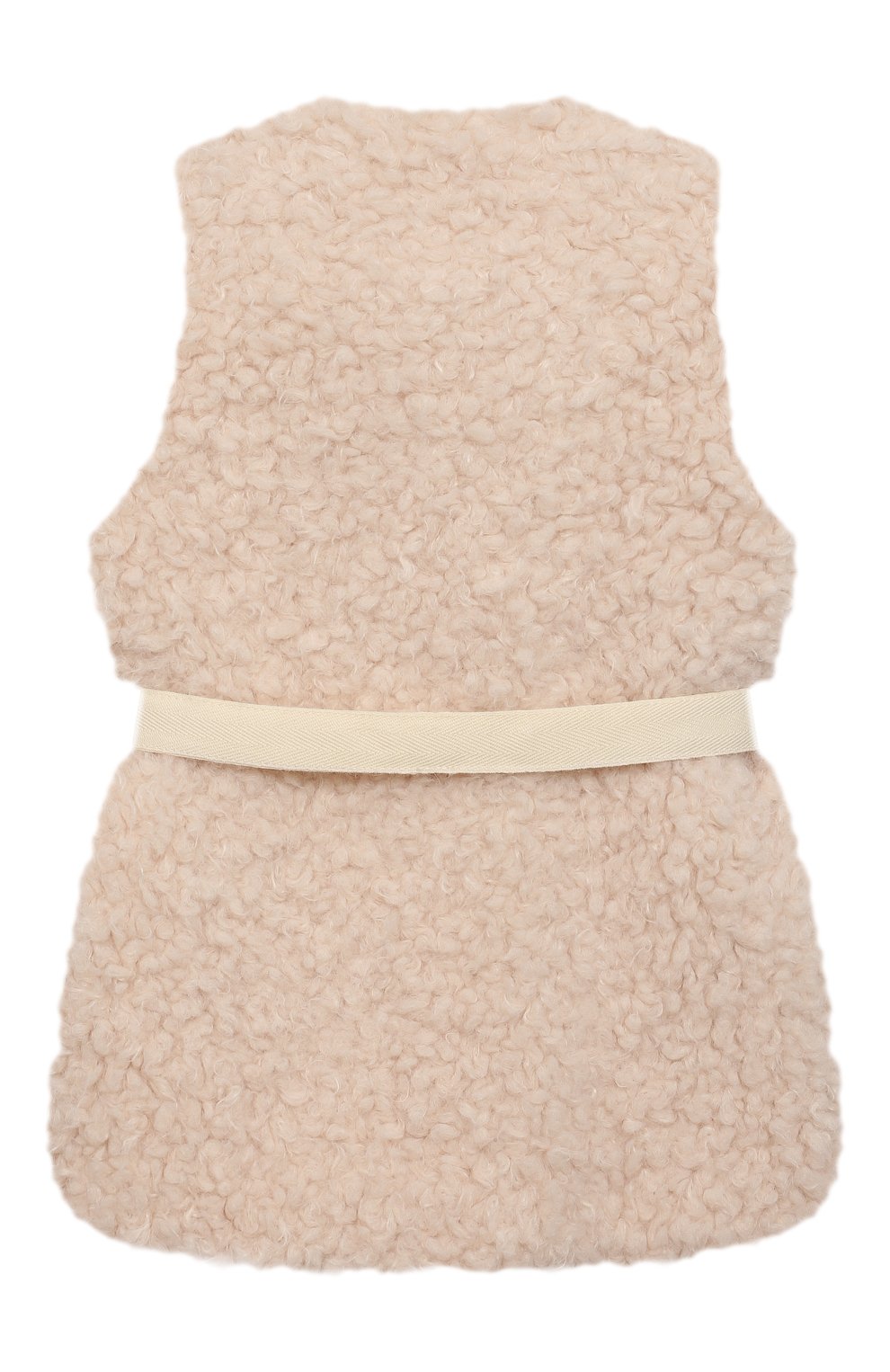 Жилет IL GUFO бежевого цвета по цене 21750 руб., арт. A21GT035PE016/2A-4A, фото 2 Жилет IL GUFO, арт. A21GT035PE016/2A-4A, фото 2