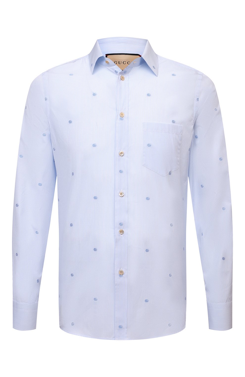 Хлопковая рубашка GUCCI, арт. 673494/ZAHJ0, фото 1