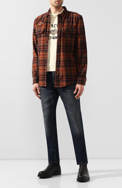 Хлопковый лонгслив 1903 HARLEY-DAVIDSON, арт. 96668-19VM, фото 2