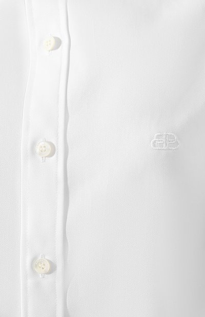 Хлопковая рубашка BALENCIAGA, арт. 572582/TEP11, фото 5