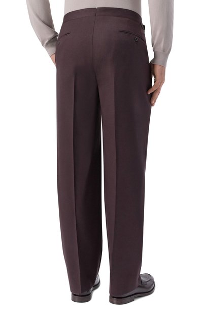 Шерстяные брюки CORNELIANI, арт. 284L26/2A18111, фото 4