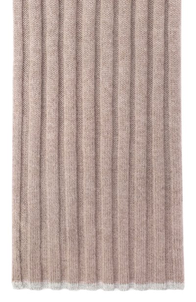 Кашемировый шарф BRUNELLO CUCINELLI бежевого цвета по цене 29950 руб., арт. B22M90099A, фото 3 Кашемировый шарф BRUNELLO CUCINELLI, арт. B22M90099A, фото 3