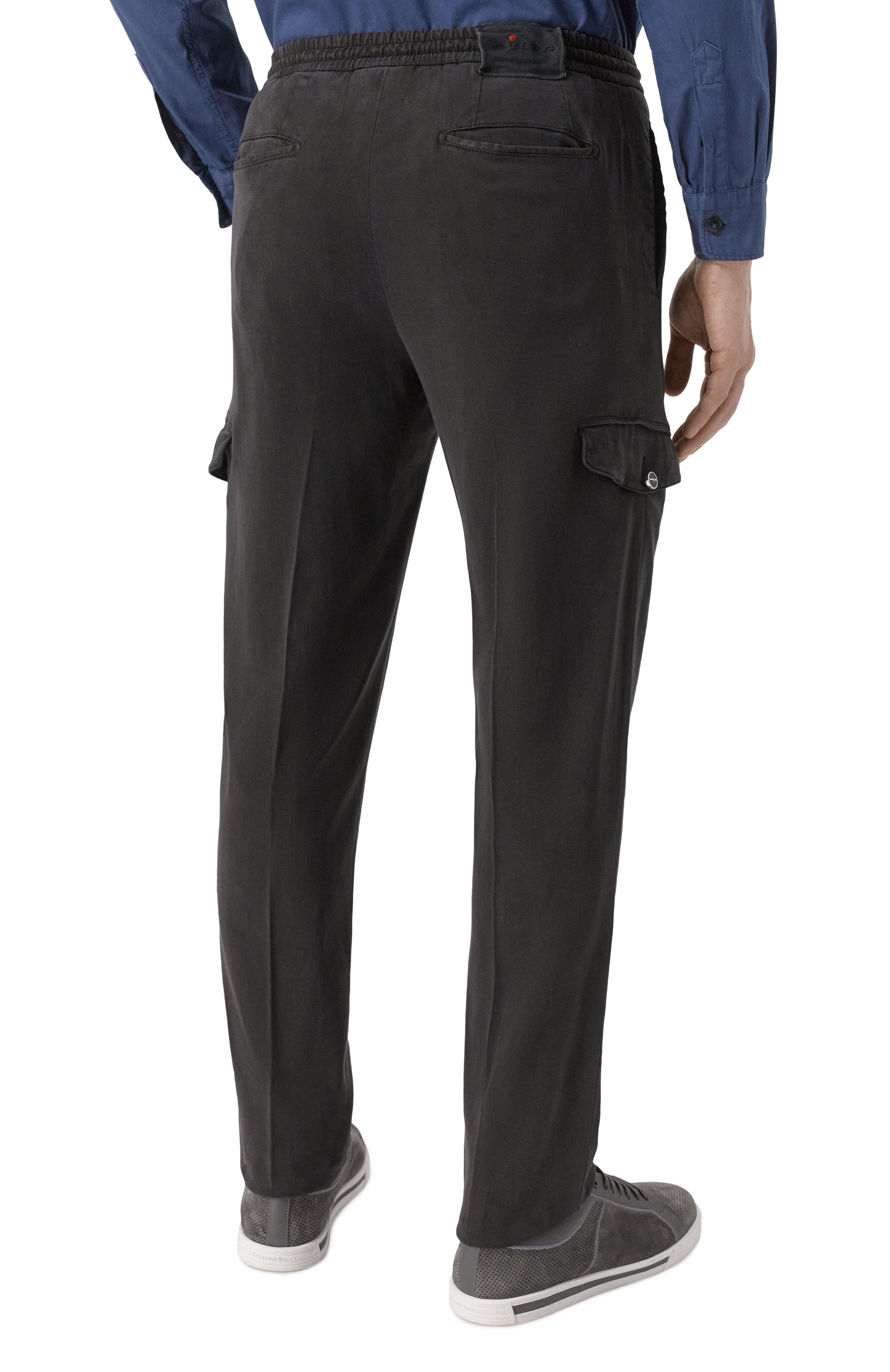 Брюки-карго из лиоцелла KITON, арт. UPLACTK0606F18, фото 4