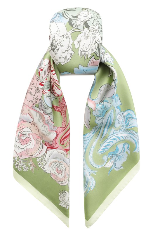 Шелковый платок Parfume Radical Chic 700023.07.02 Зелёный 700023.07.02