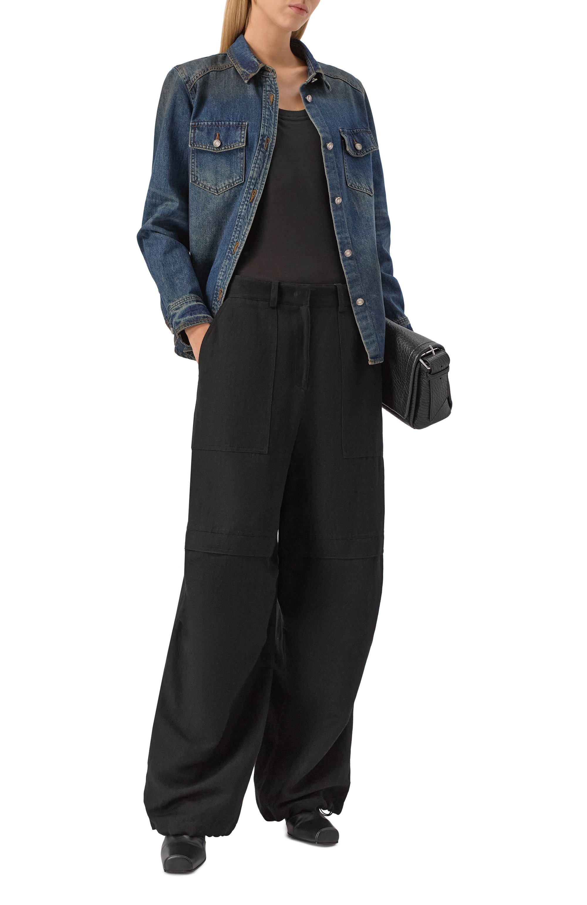 Брюки из шерсти и льна JUUN.J, арт. JW4X21W55, фото 2