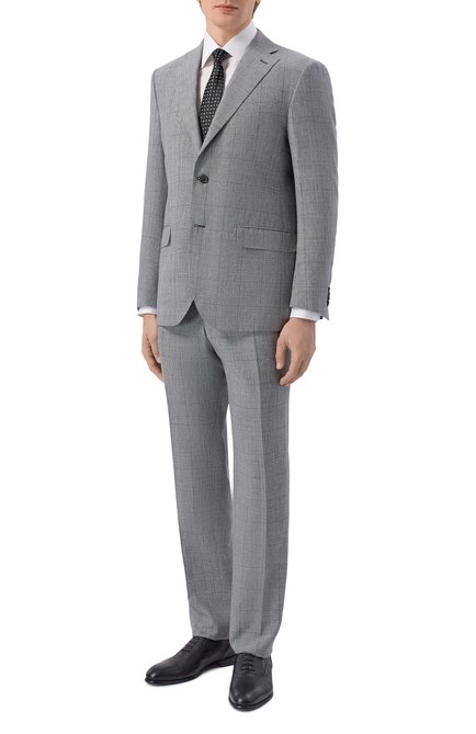 Мужской костюм изо льна и шерсти CORNELIANI, арт. 27X008/2717215_SET