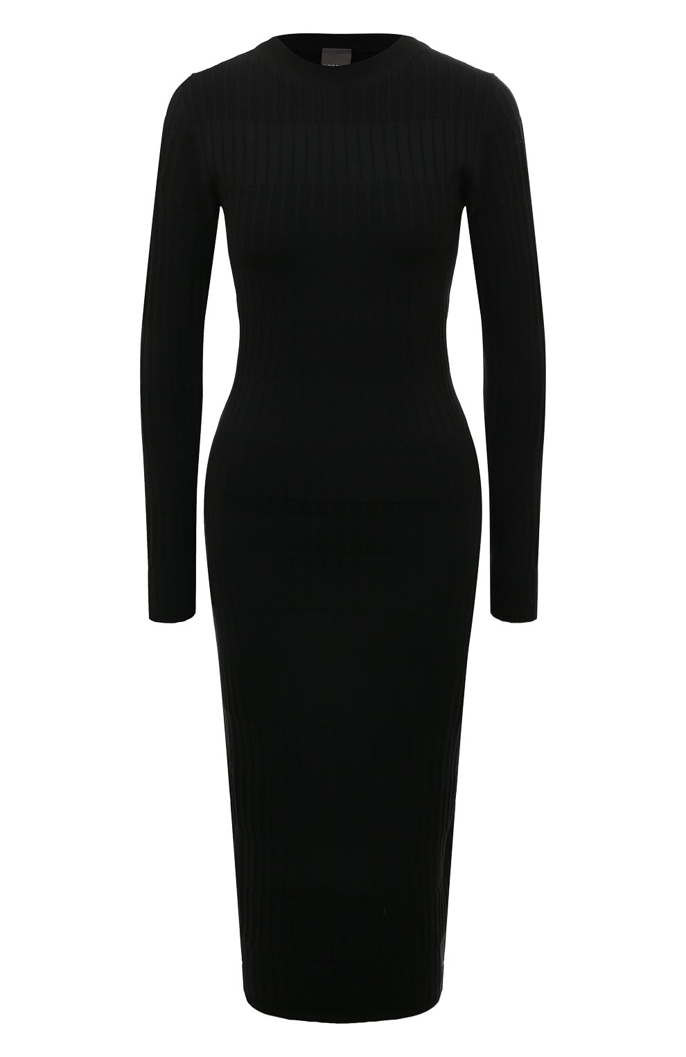 Шерстяное платье LORENA ANTONIAZZI черного цвета по цене 86450 руб., арт. SI22111AM22B/2801, фото 1 Шерстяное платье LORENA ANTONIAZZI, арт. SI22111AM22B/2801, фото 1