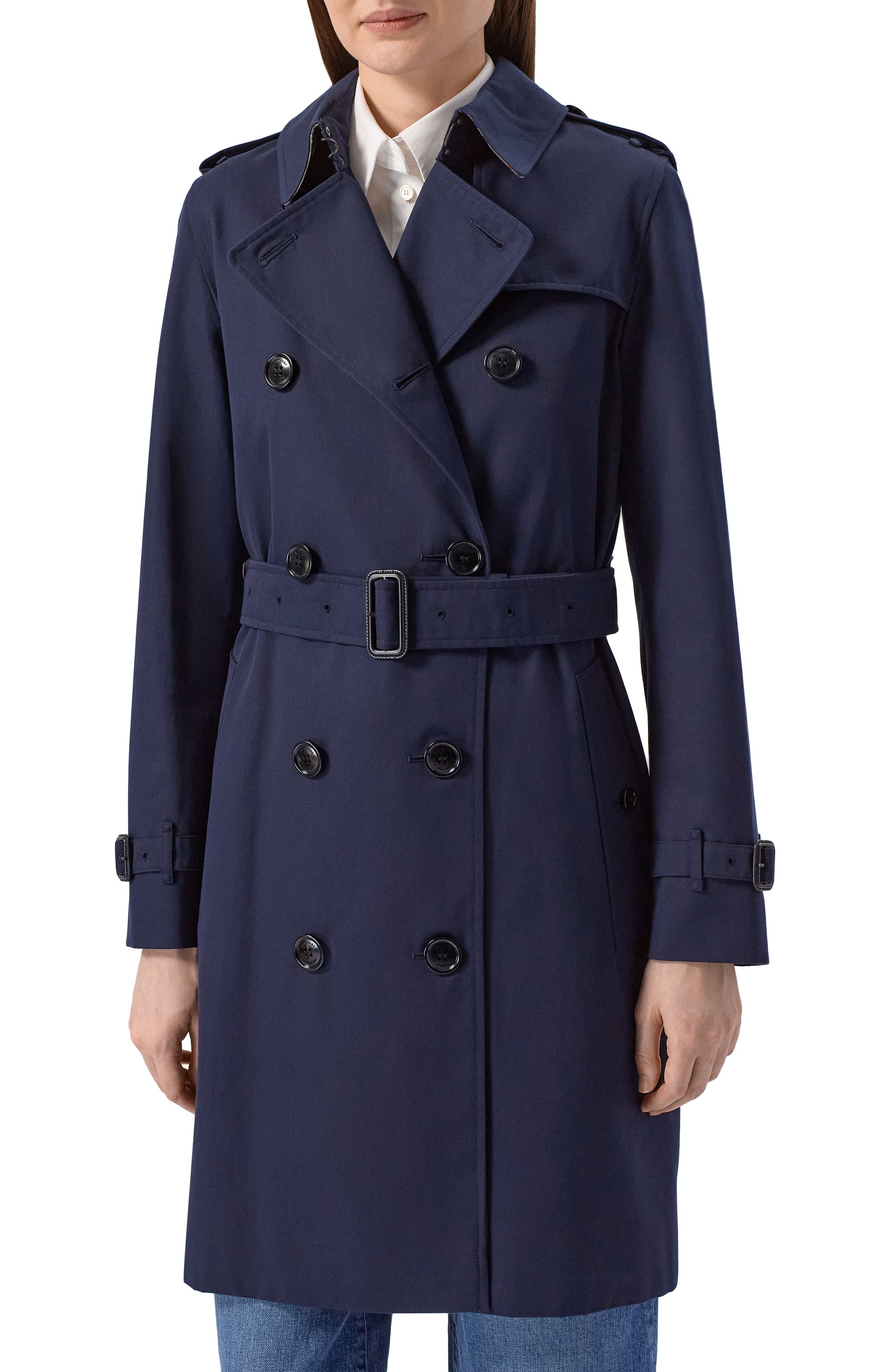 Хлопковый тренч BURBERRY, арт. 8117258, фото 3