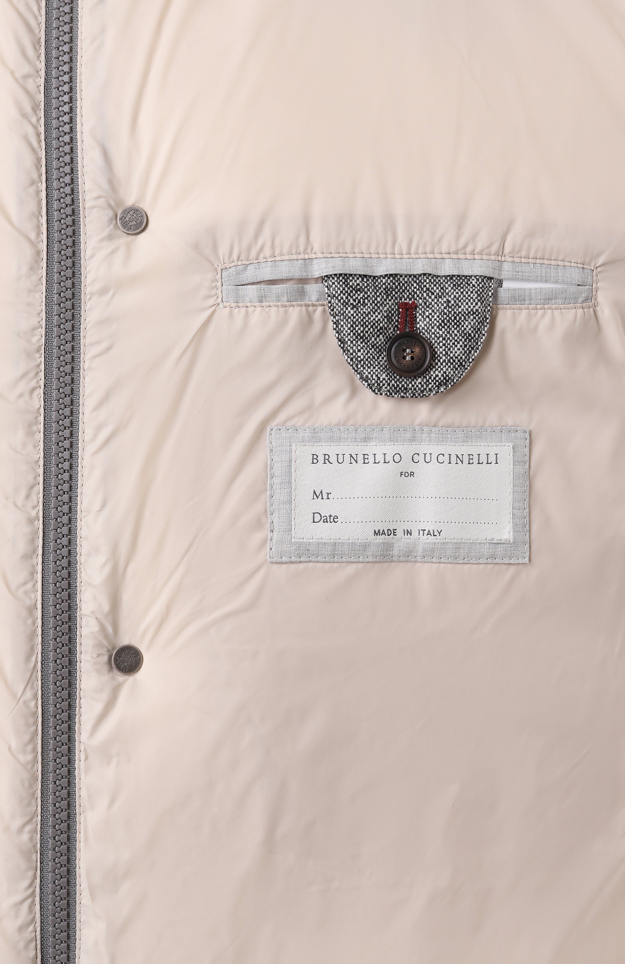 Пуховый жилет BRUNELLO CUCINELLI, арт. MQ4651942, фото 7