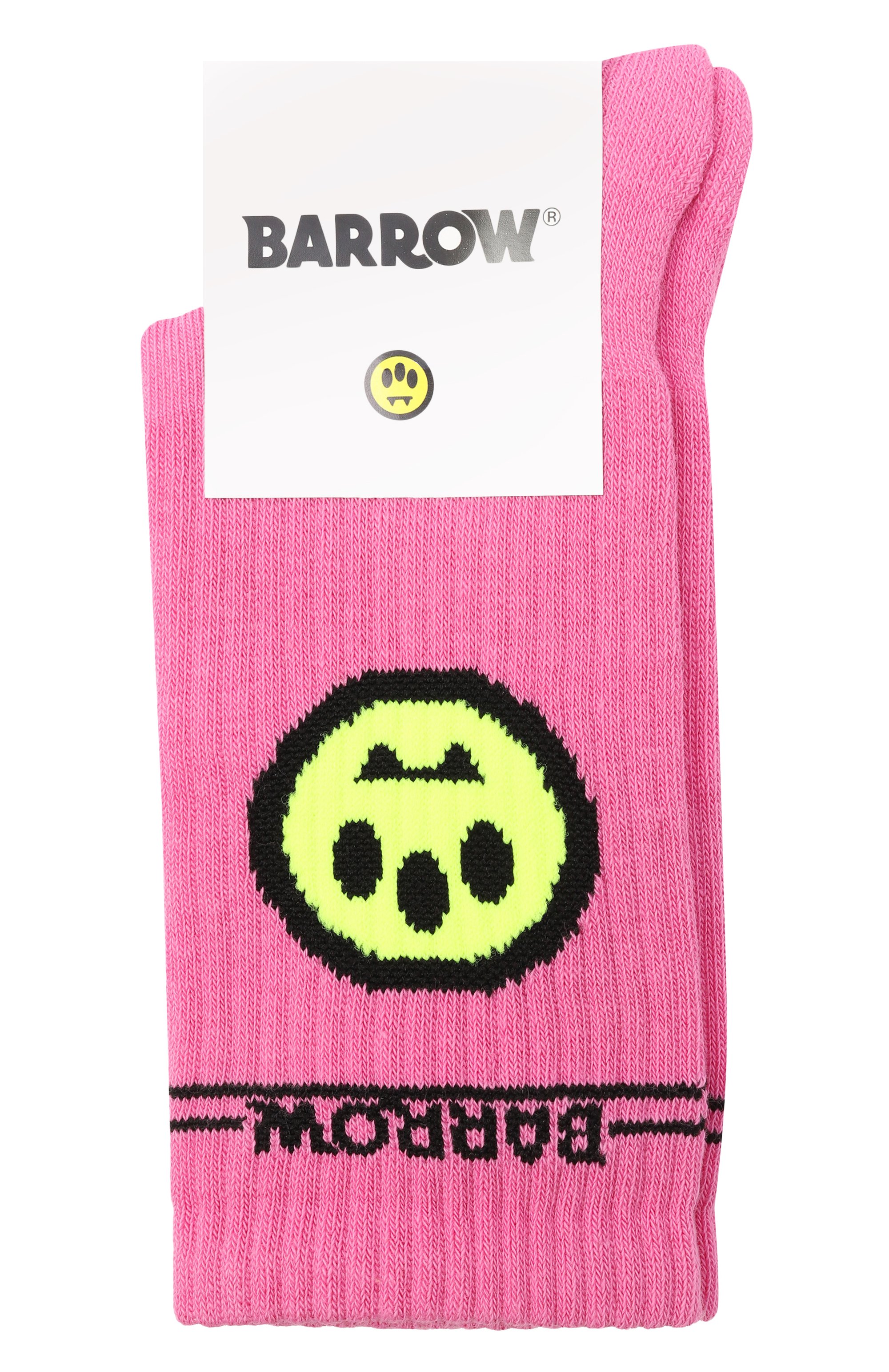 Хлопковые носки BARROW фуксия цвета по цене 3680 руб., арт. S5BKJUS0076, фото 1 Хлопковые носки BARROW, арт. S5BKJUS0076, фото 1