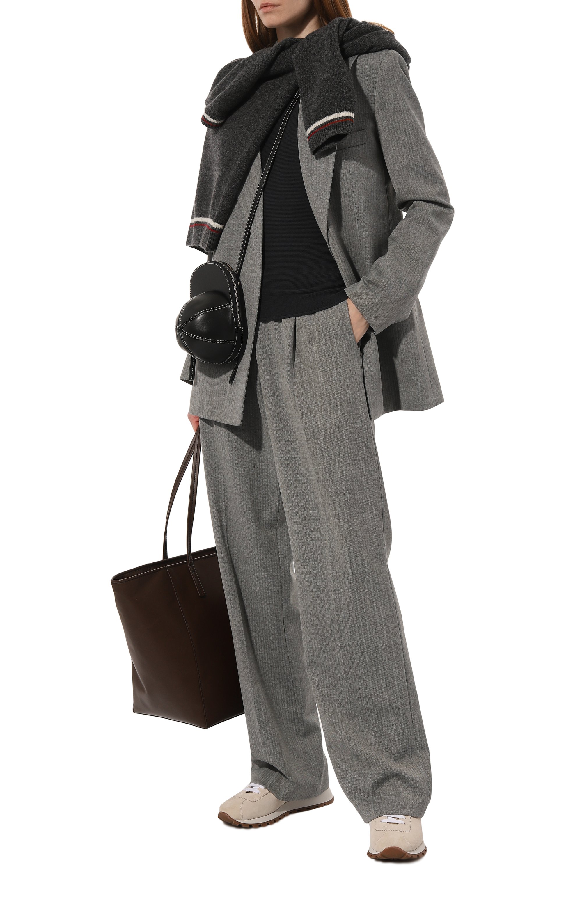 Замшевые кроссовки BRUNELLO CUCINELLI, арт. MZSFGB1117, фото 2