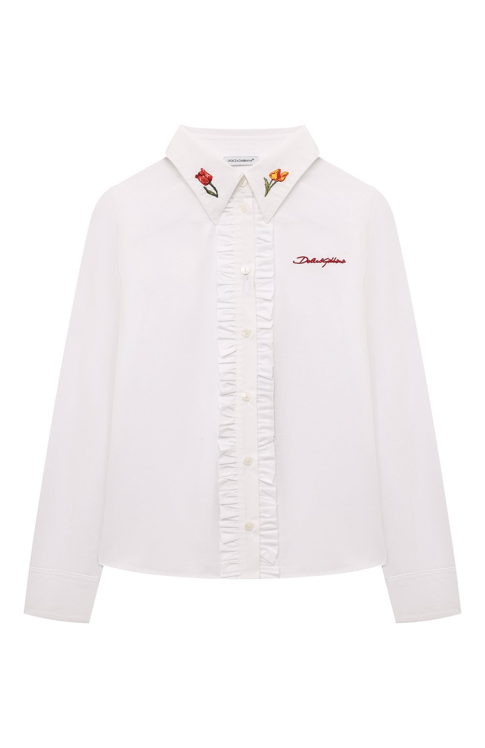 Хлопковая рубашка DOLCE & GABBANA, арт. L56S14/FU5WJ, фото 1