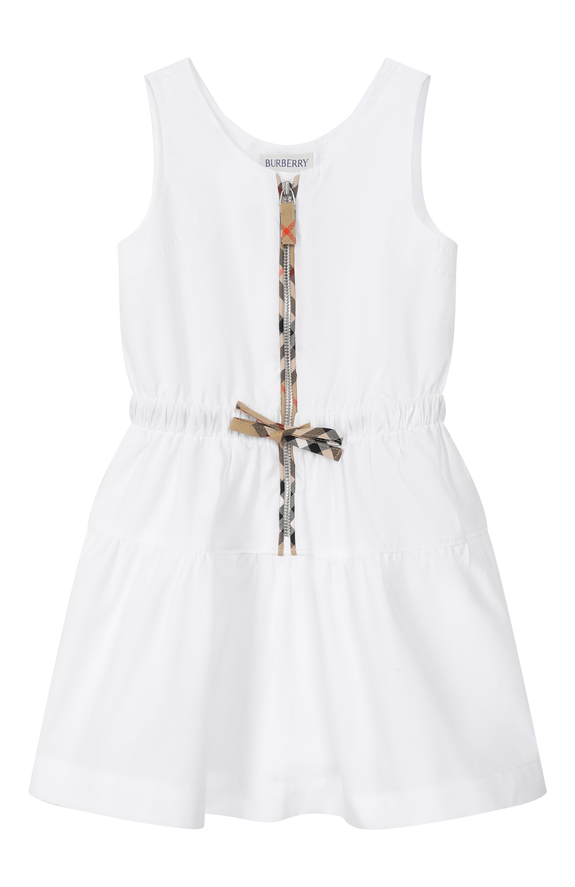 Хлопковый сарафан BURBERRY, арт. 8121303, фото 1