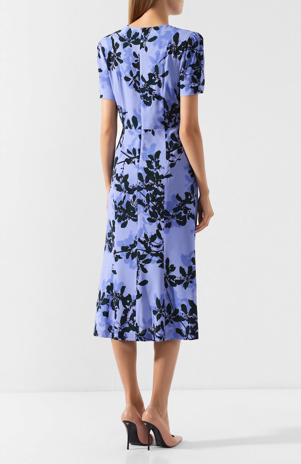 Платье из вискозы DRIES VAN NOTEN, арт. 192-11068-8412, фото 4