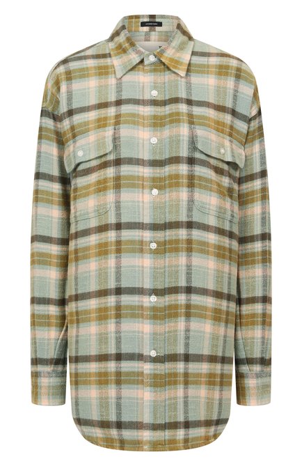 Женская хлопковая рубашка R13, арт. R13WR415-R559B/W