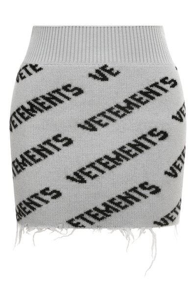 Женская шерстяная юбка VETEMENTS, арт. WE63KN280G