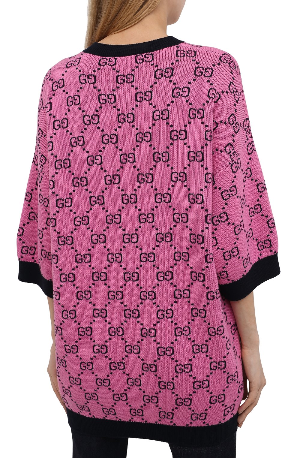Пуловер из шерсти и хлопка GUCCI, арт. 662038/XKBXI, фото 4