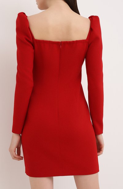 Платье REDVALENTINO красного цвета по цене 45850 руб., арт. UR3VAR60/562, фото 4 Платье REDVALENTINO, арт. UR3VAR60/562, фото 4