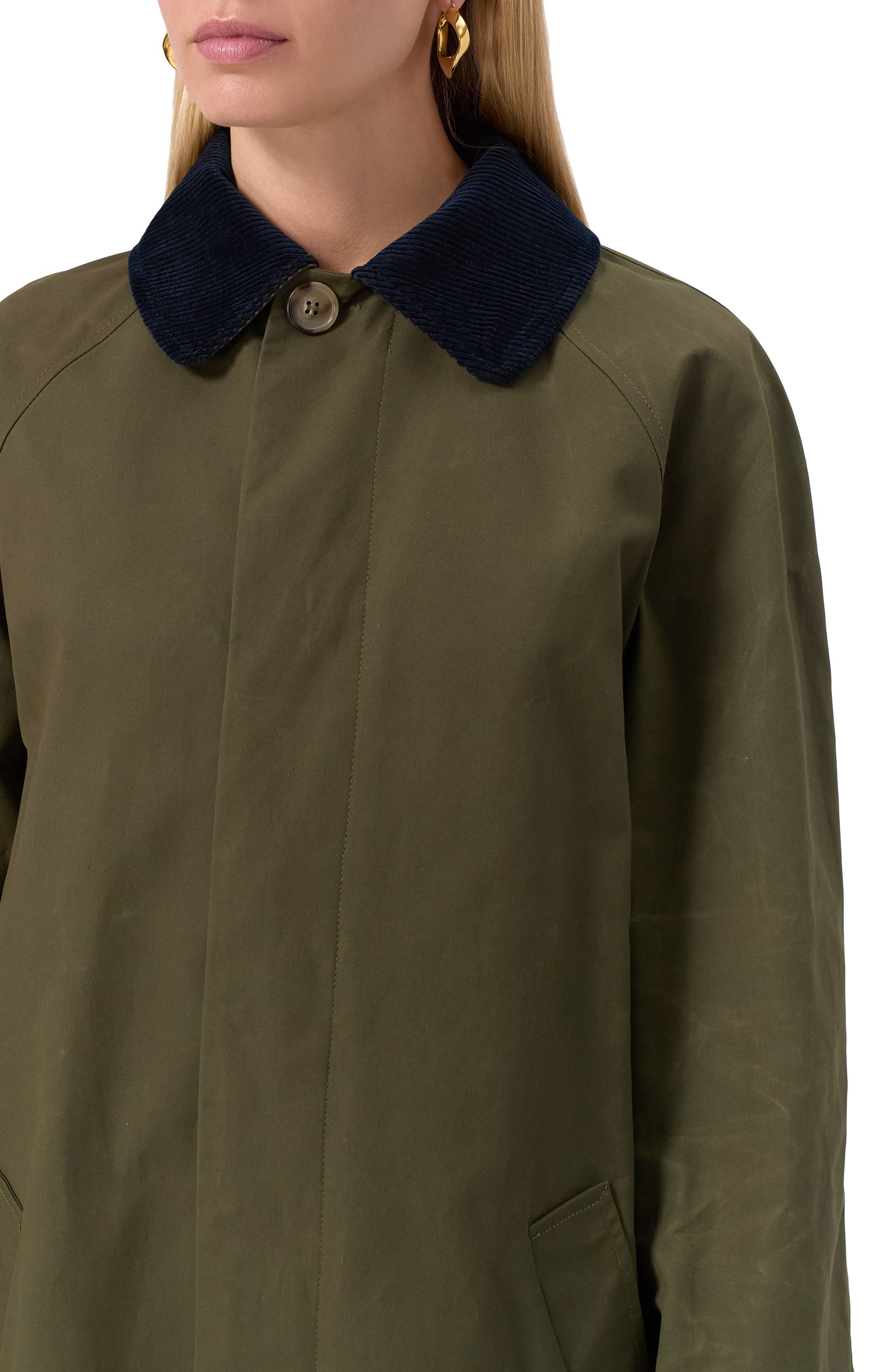 Хлопковый плащ A.P.C., арт. M01548/C0HIL, фото 5