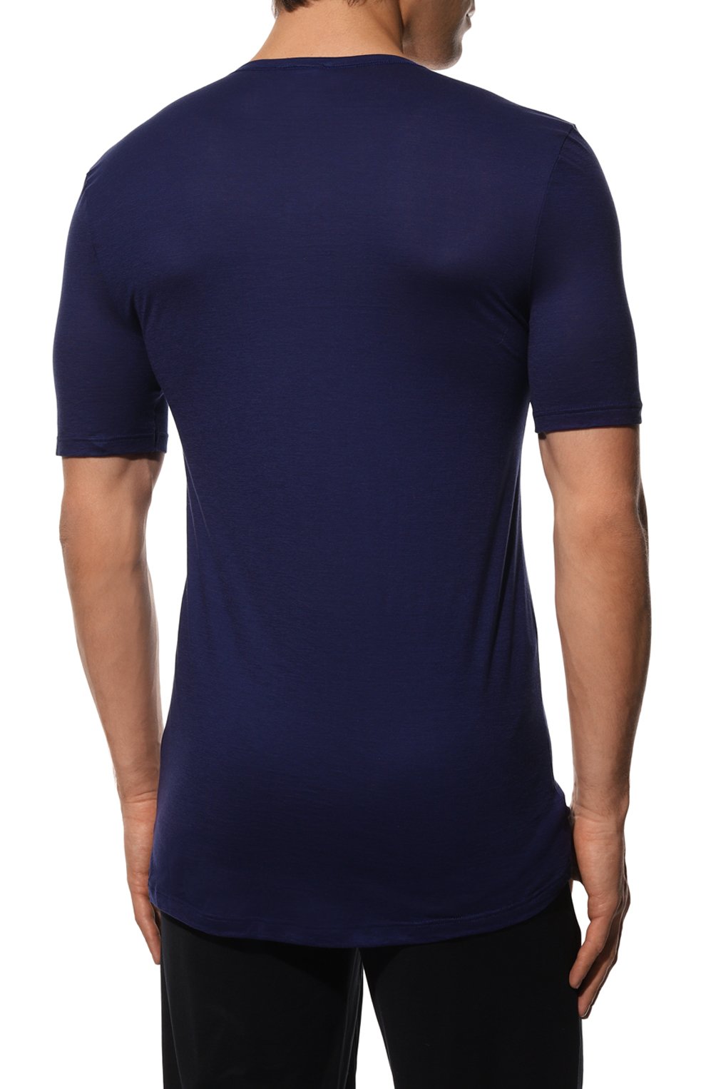 Хлопковая футболка HANRO, арт. 073000., фото 4