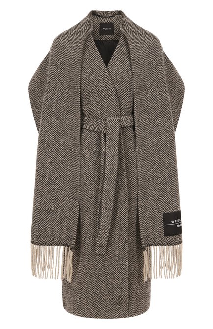Женское шерстяное пальто WEEKEND MAX MARA, арт. ZENICA