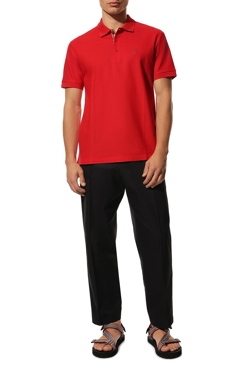 Текстильные сандалии BURBERRY, арт. 8027399, фото 2