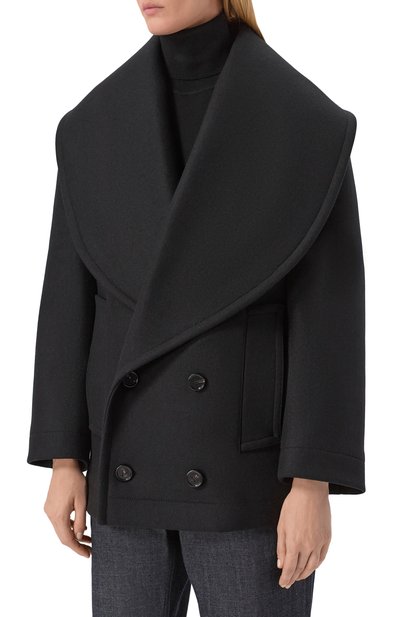 Шерстяное полупальто BOTTEGA VENETA, арт. 834985/V00X0, фото 3