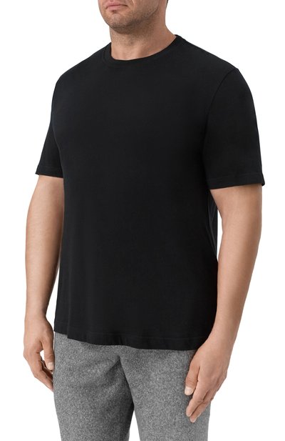 Футболка из хлопка и кашемира CAPOBIANCO, арт. 19M660.WS00./58, фото 3