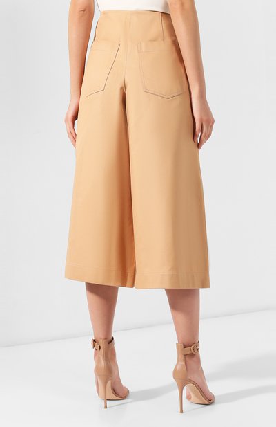 Хлопковые брюки JIL SANDER NAVY, арт. JNWM3052A/JM2418, фото 4