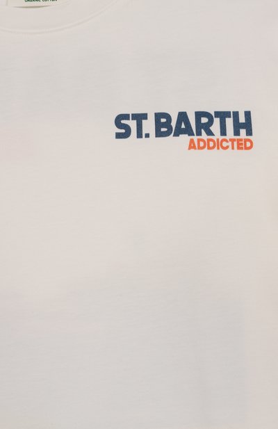 Хлопковая футболка MC2 SAINT BARTH, арт. STBK TSHIRT B0Y/TSH0001/02331F, фото 3