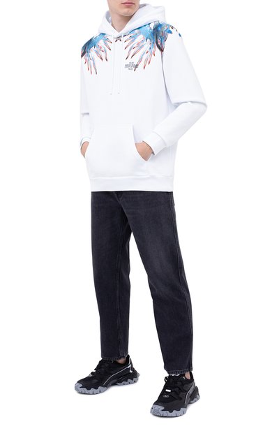 Хлопковое худи MARCELO BURLON, арт. CMBB007F20FLE010, фото 2