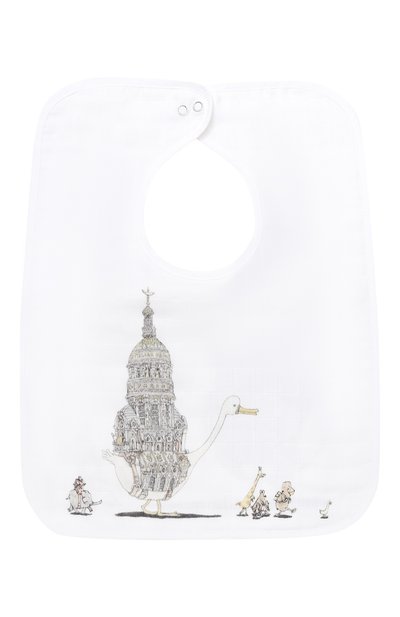 Хлопковый нагрудник ATELIER CHOUX, арт. LARGE BIB ATELIER CH0UX PARIS, фото 1